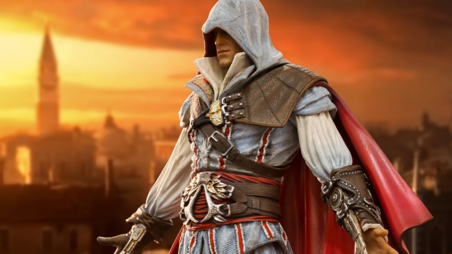 assassins creed 2 ezio statue