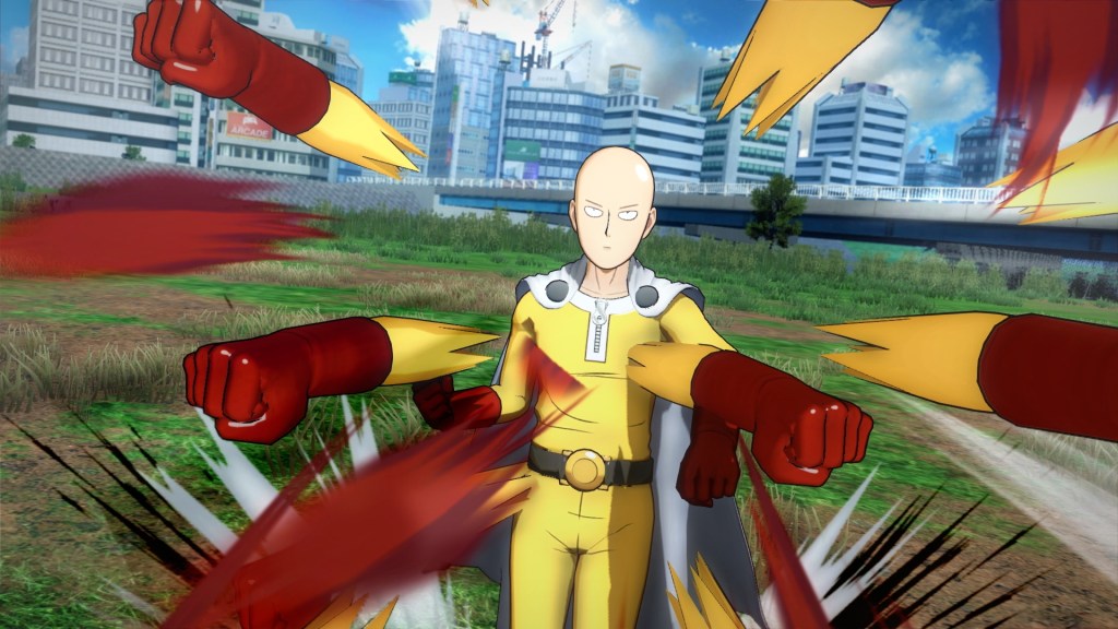 One Punch Man A Hero Nobody Knows Saitama Screenshot