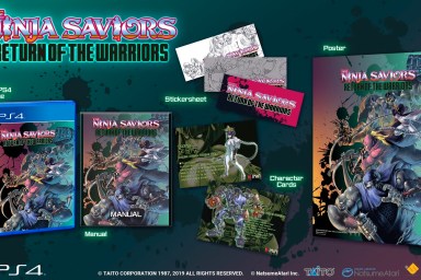 The Ninja Saviors Physical Release