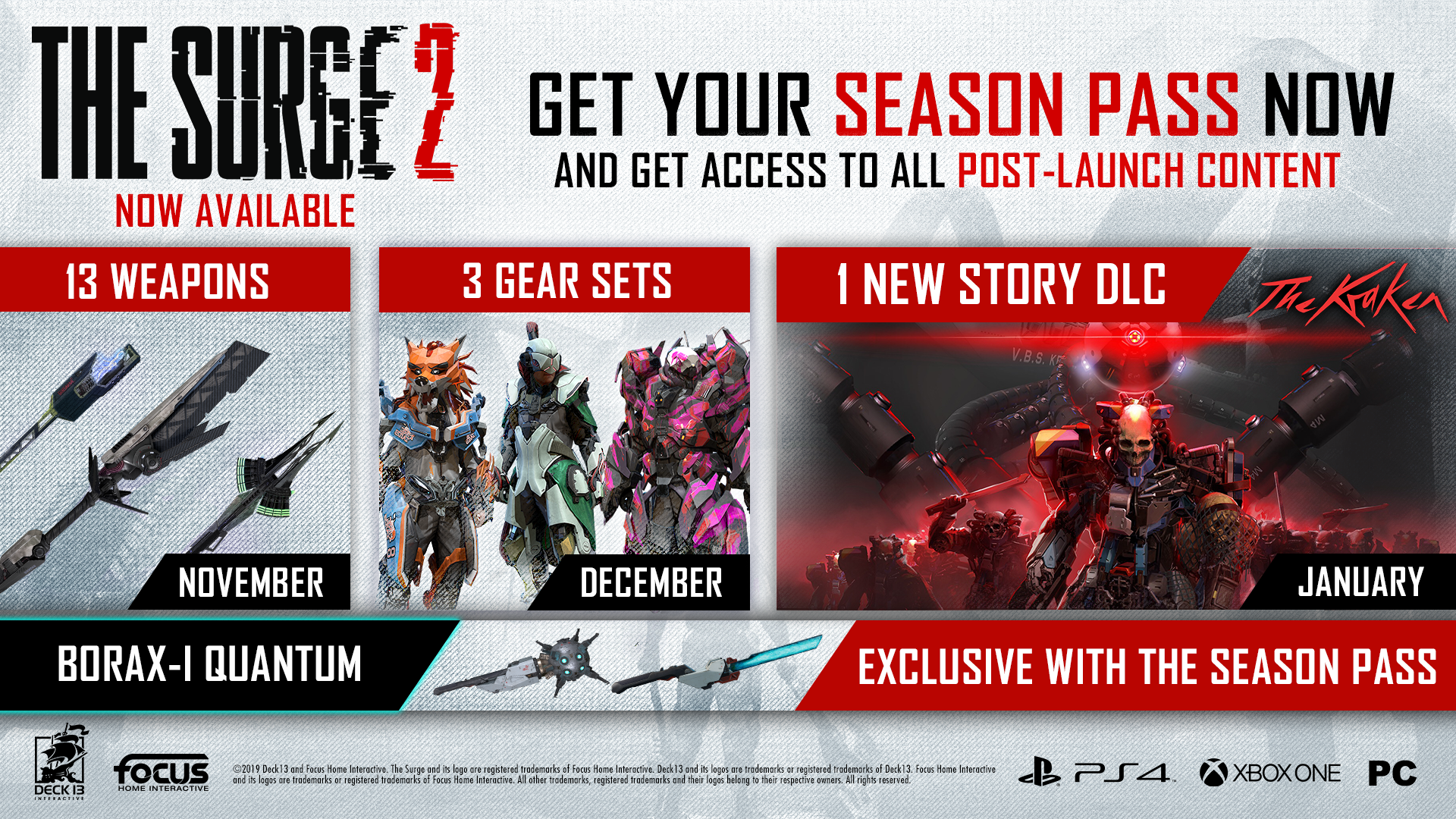 The Surge 2 season pass