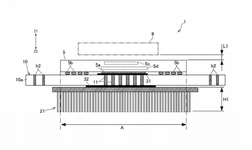 PS5 heatsink patent playstation 5