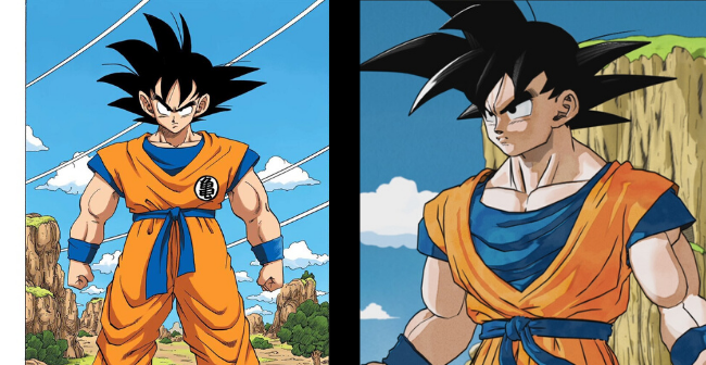 dragon ball z kakarot manga influence