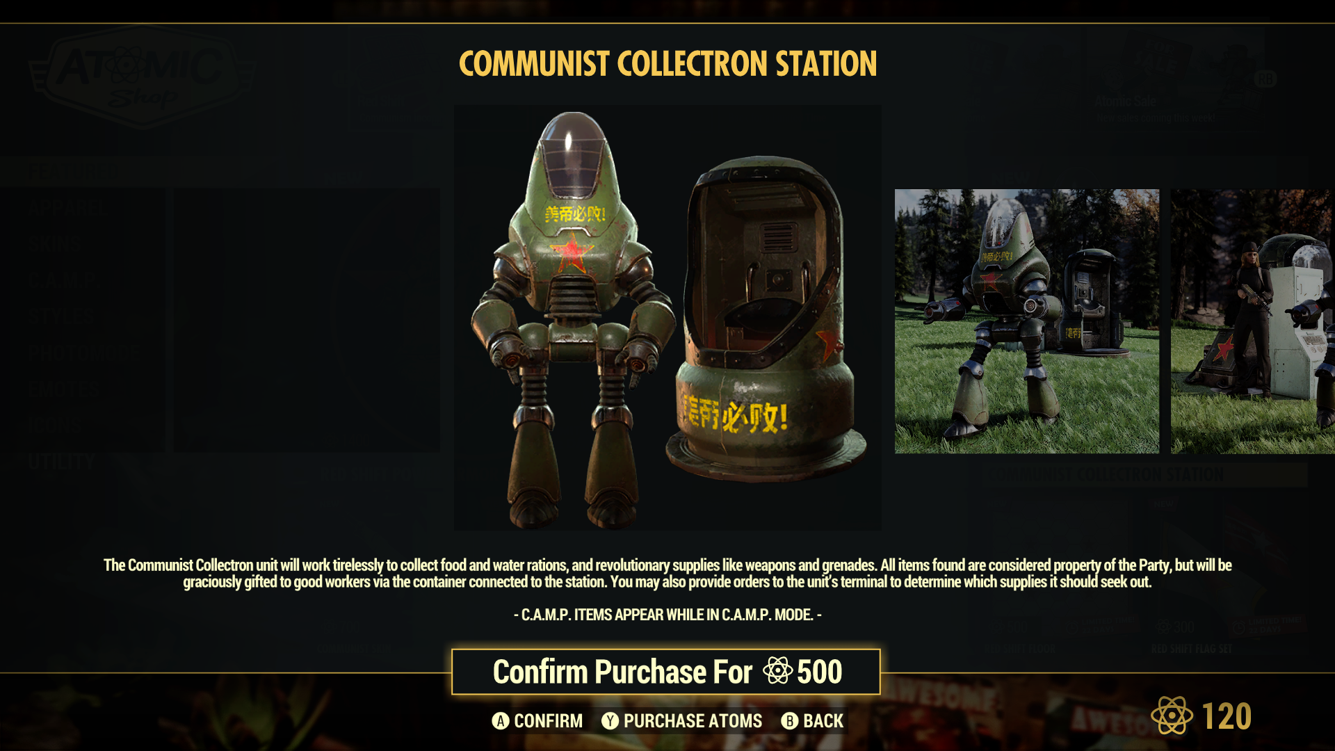 fallout 76 communism robot