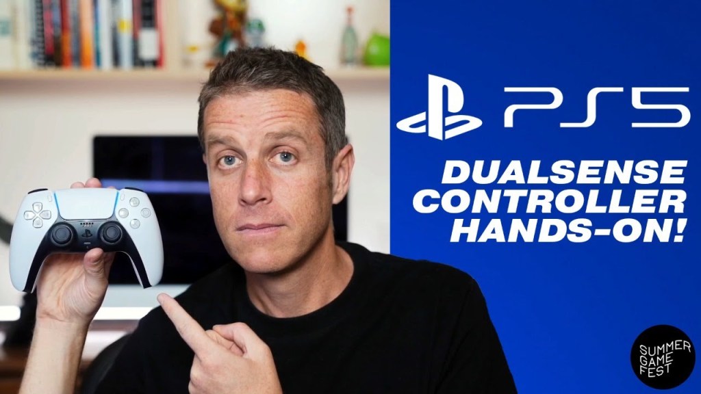 geoff keighely dualsense hands-on ps5 controller