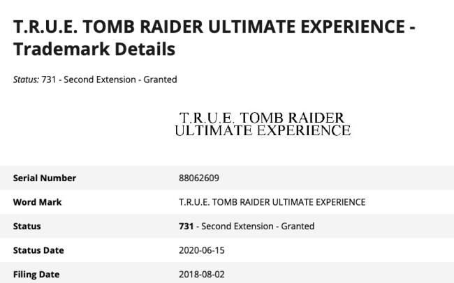 tomb raider trademark