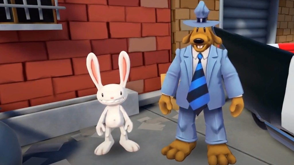 sam and max virtual reality this time its virtual vr PSVR