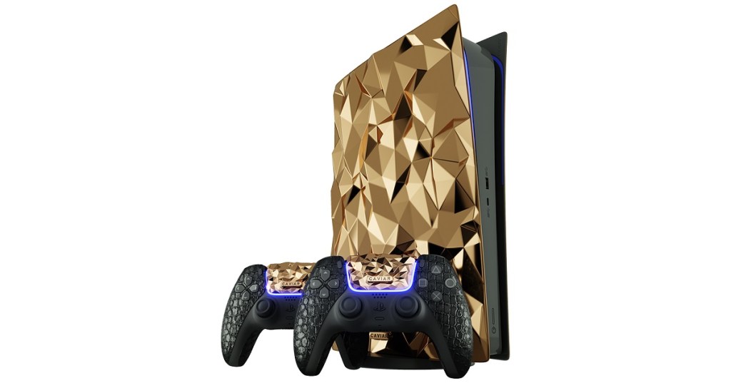 Golden Rock PS5 Console