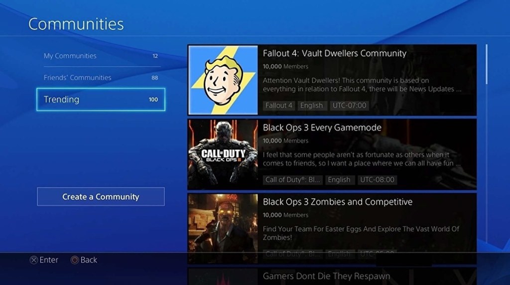 PS4 communities shutting down april