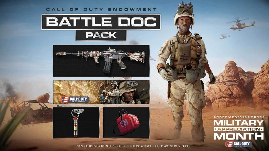 Call of duty endowment C.O.D.E. Battle Doc Pack warzone black ops cold war