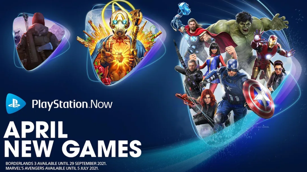 PlayStation Now April 2021