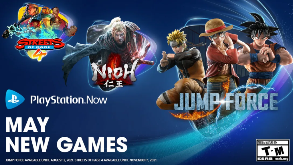 PlayStation Now May 2021