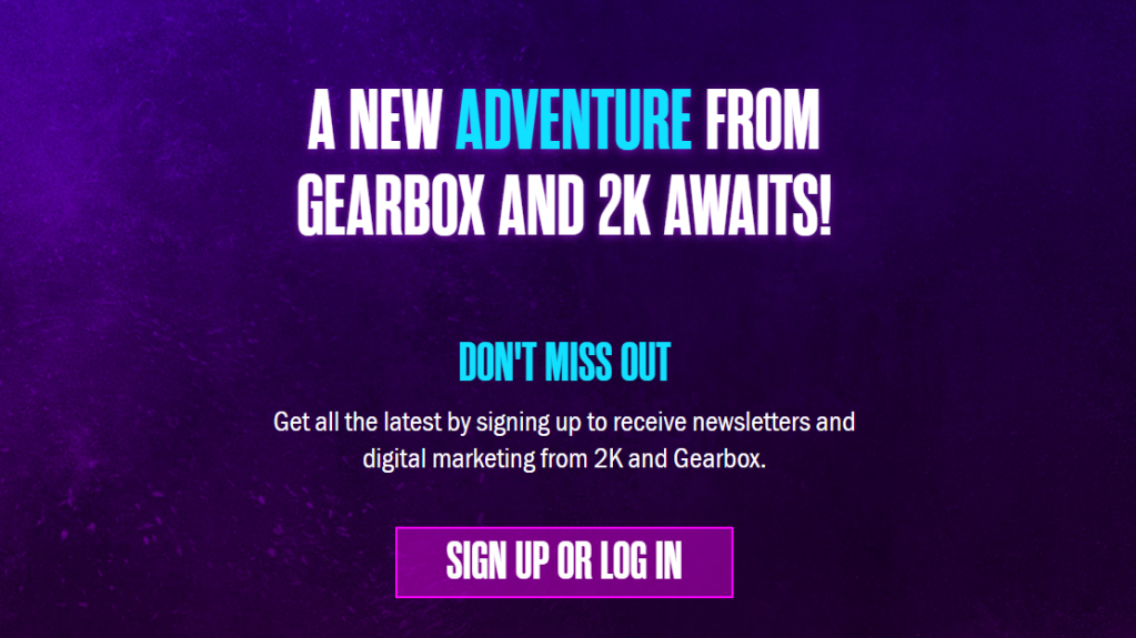 Gearbox New Game Wonderlands