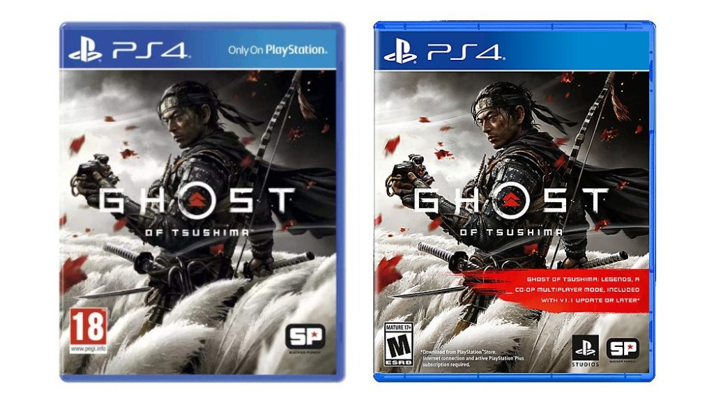 ghost of tsushima PC release box art update