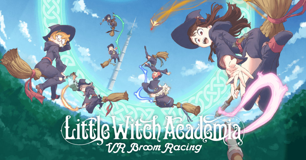 little witch academia vr broom racing PSVR