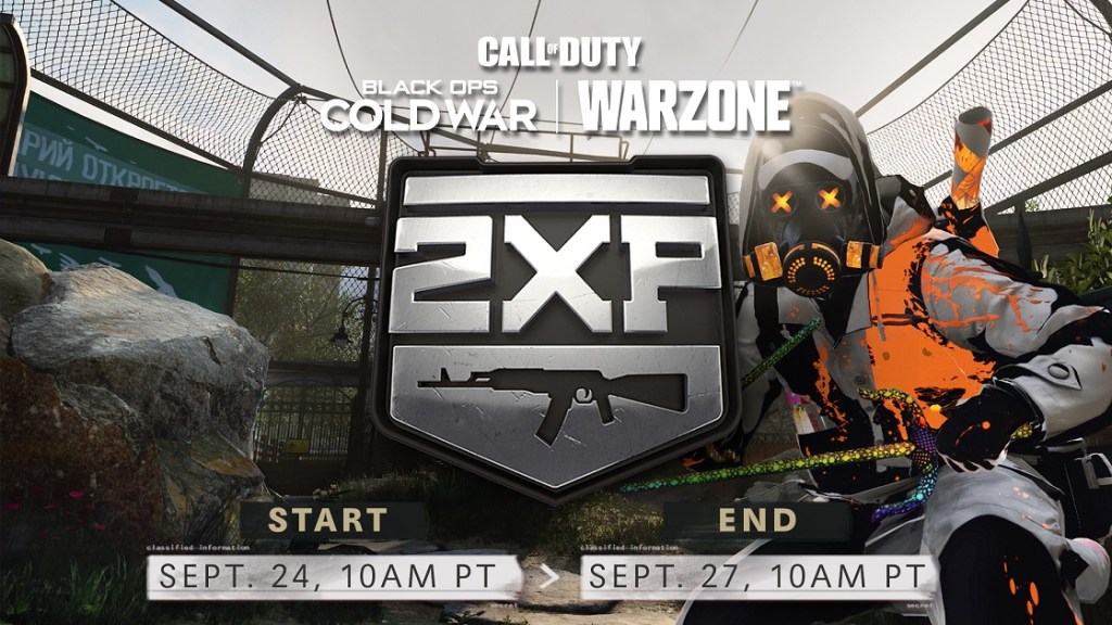 COD Double XP Weekend September 24 2021