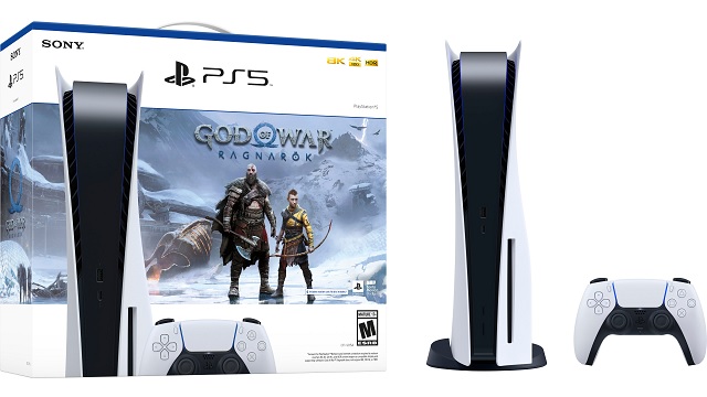 god of war ragnarok ps5 console bundle