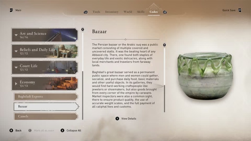 Assassin's Creed Mirage Will Include Deep Codex Full of Baghdad's History