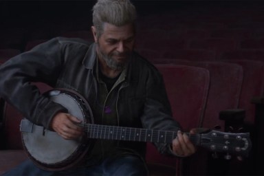 The Last of Us 2 Remaster Gustavo playing the banjo