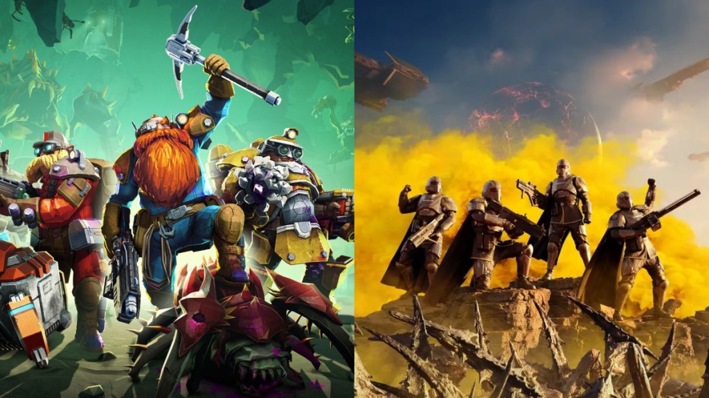 Deep Rock Galactic Helldivers 2 Collaboration