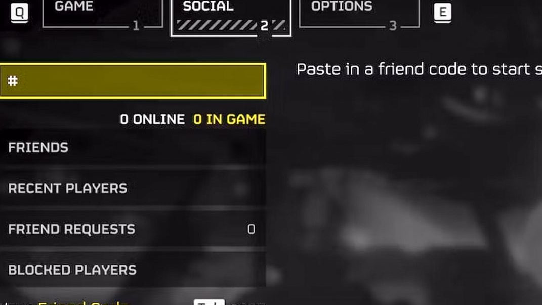 Helldivers 2 friend request tab