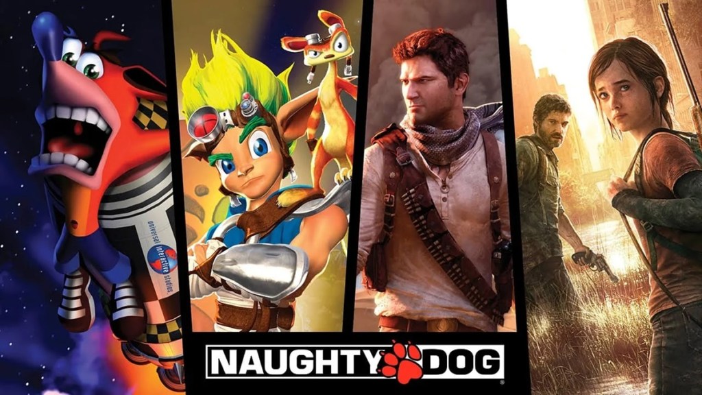 Naughty Dog games