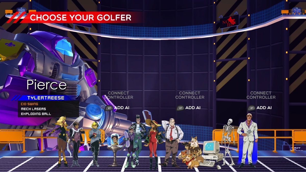 100ft Robot Golf