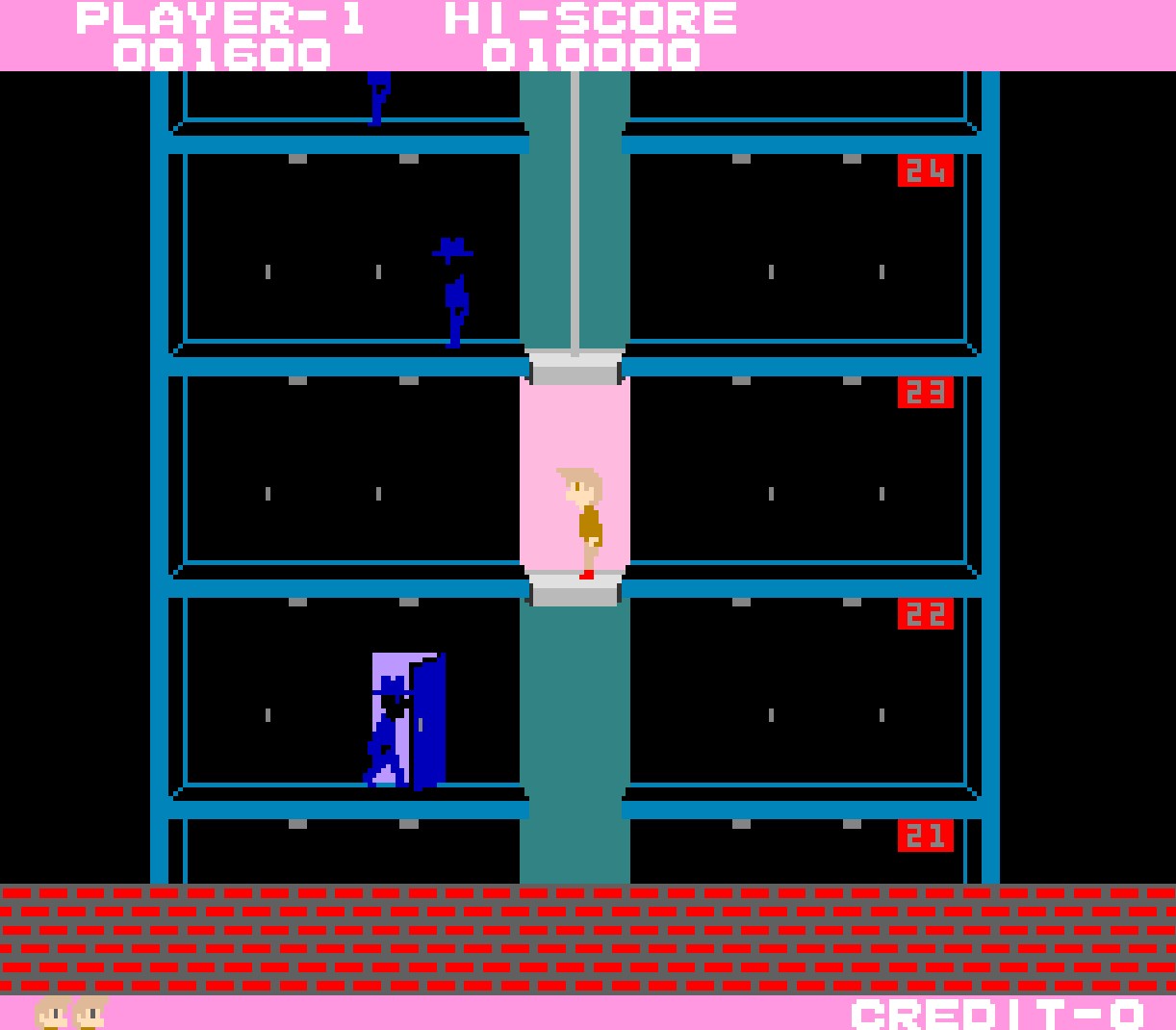 Arcade Archives Elevator Action PS4 screenshots