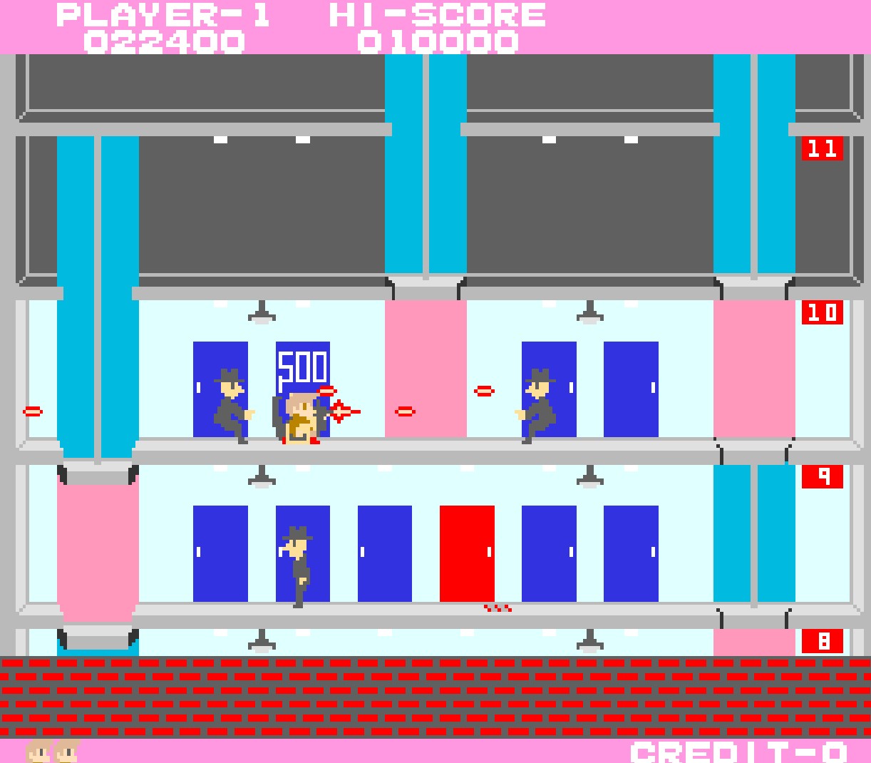 Arcade Archives Elevator Action PS4 screenshots