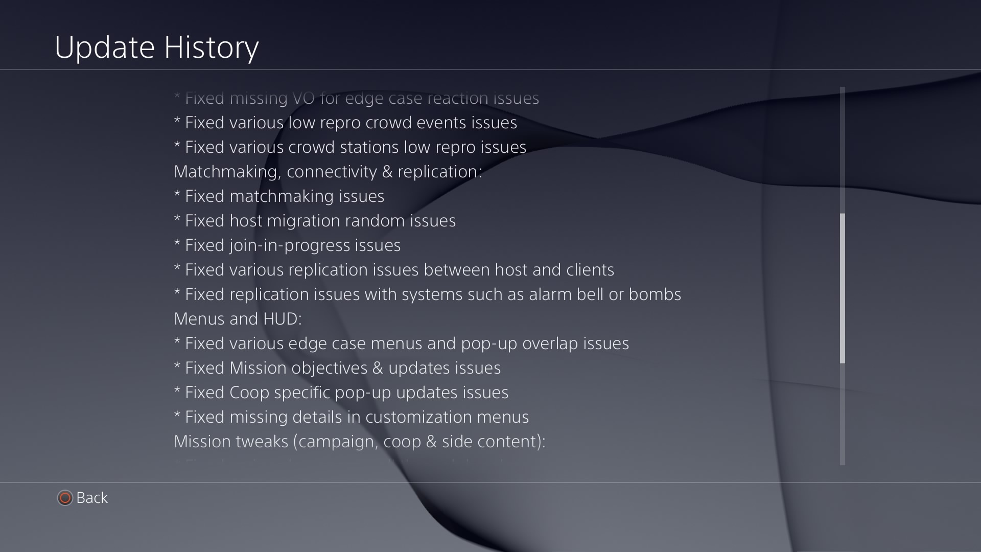 Assassin's Creed Unity Patch 1.01 Notes 2