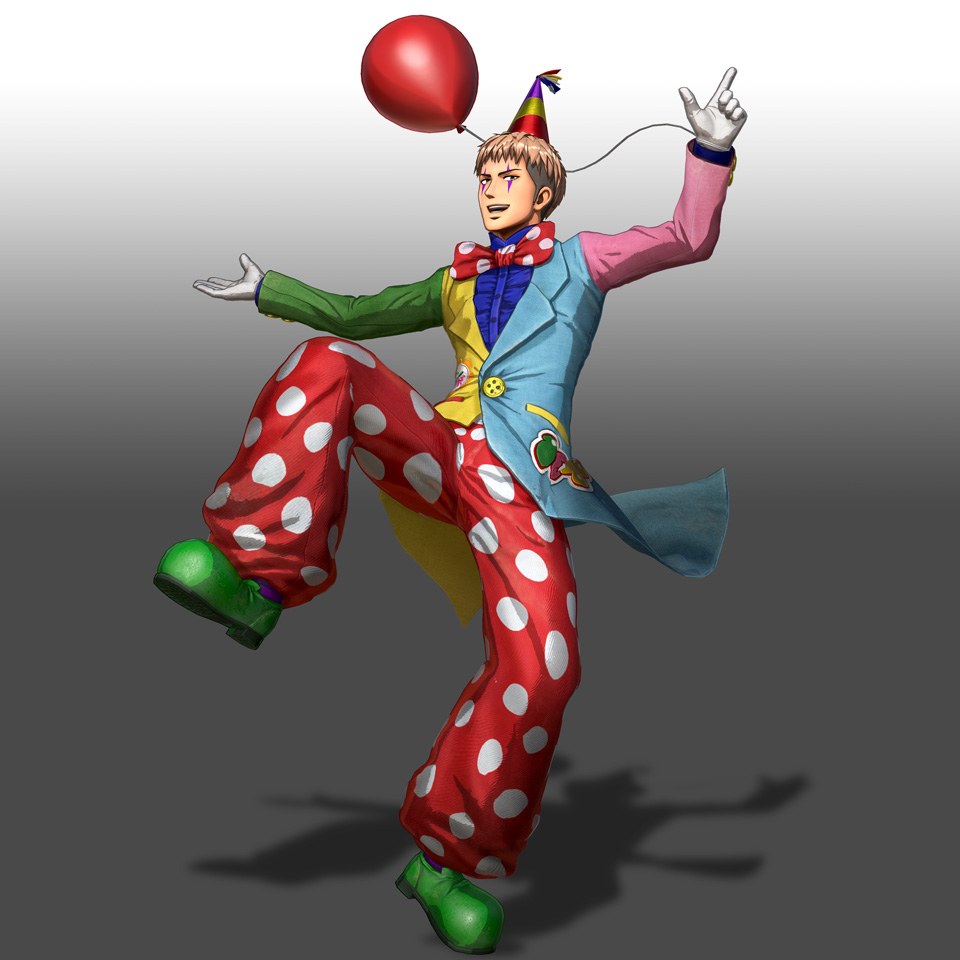 Clown costume for Jean