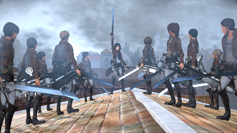 Koei Tecmo announced the Attack on Titan game last August.