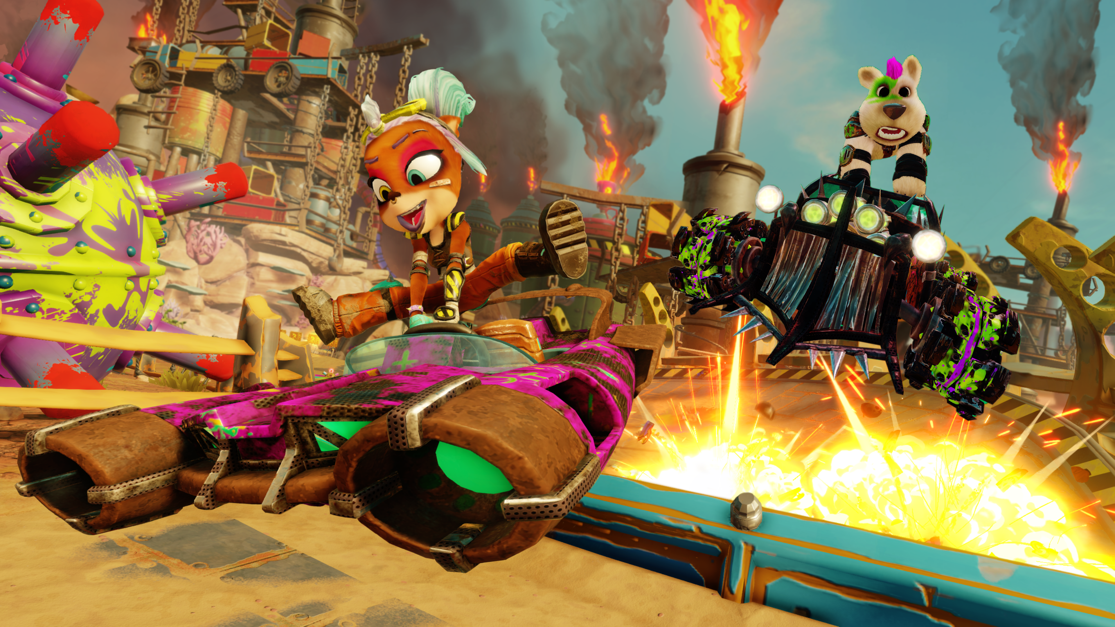 Crash Team Racing Nitro-Fueled: Rustland Grand Prix