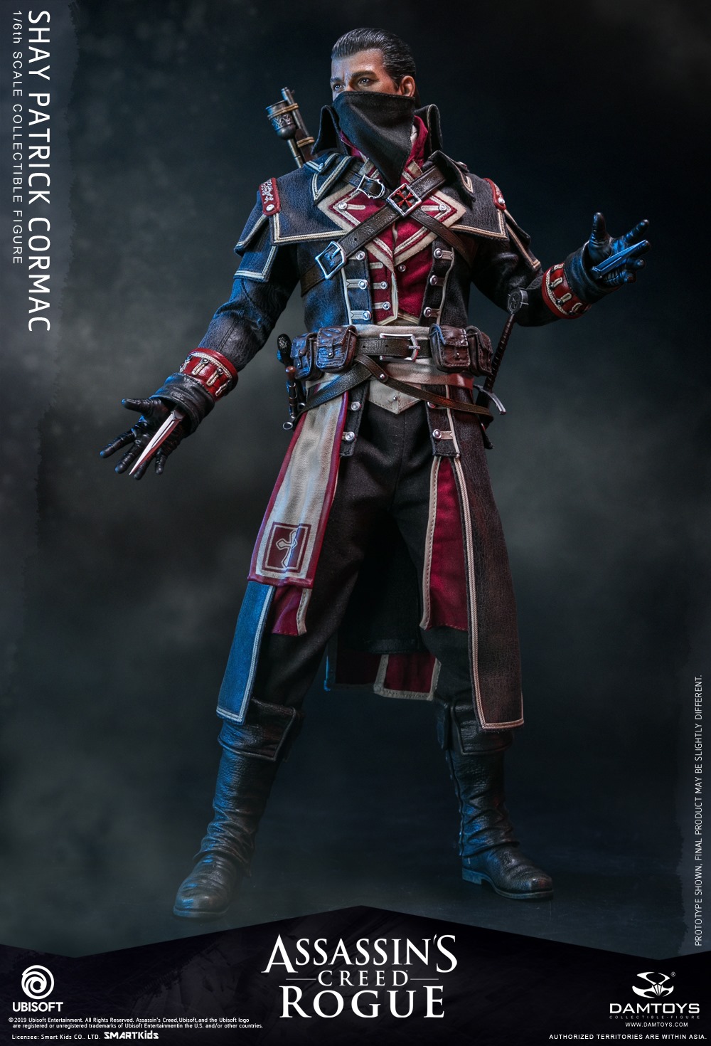 DAMTOYS Assassin's Creed Rogue Shay Statue