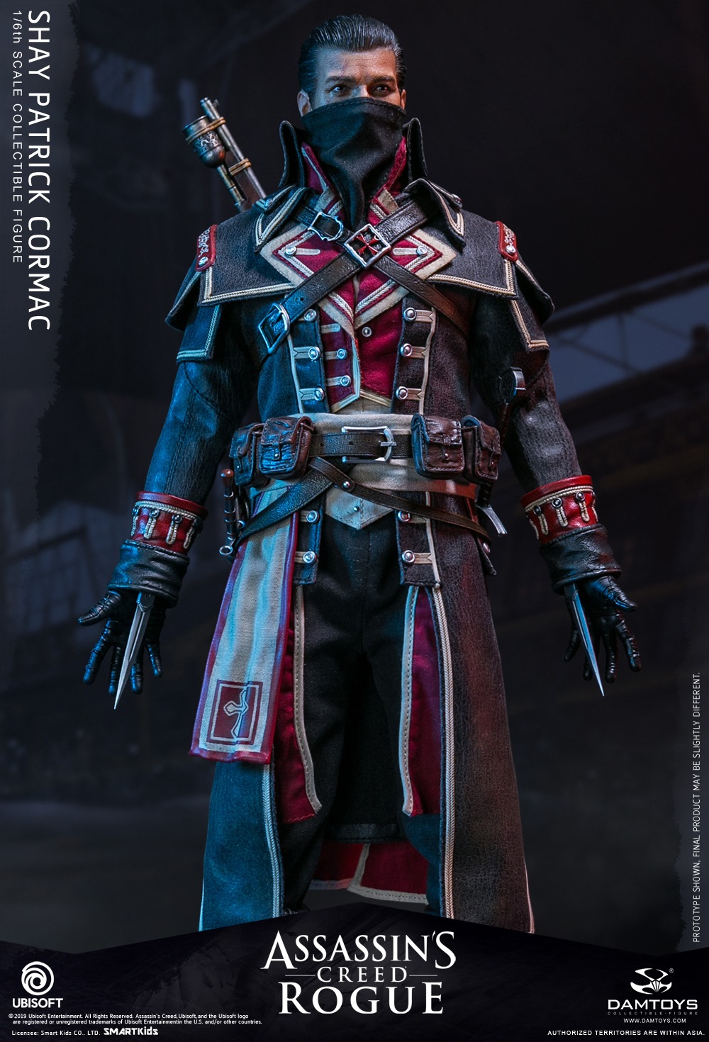 DAMTOYS Assassin's Creed Rogue Shay Statue