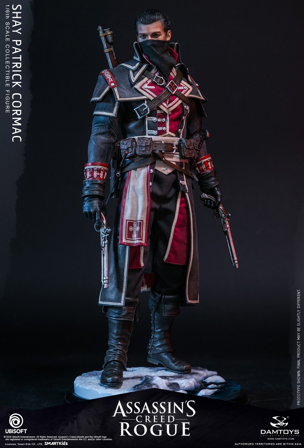 DAMTOYS Assassin's Creed Rogue Shay Statue