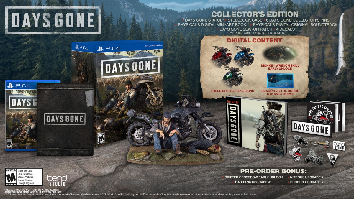 Days Gone Collector's Edition