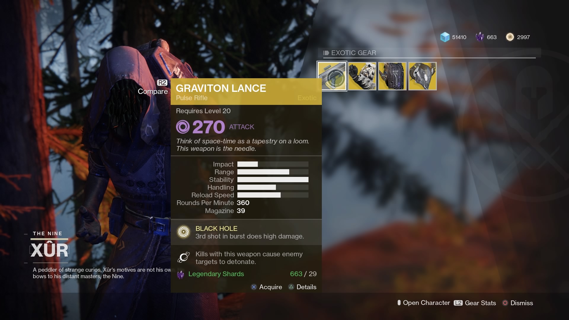 Graviton Lance