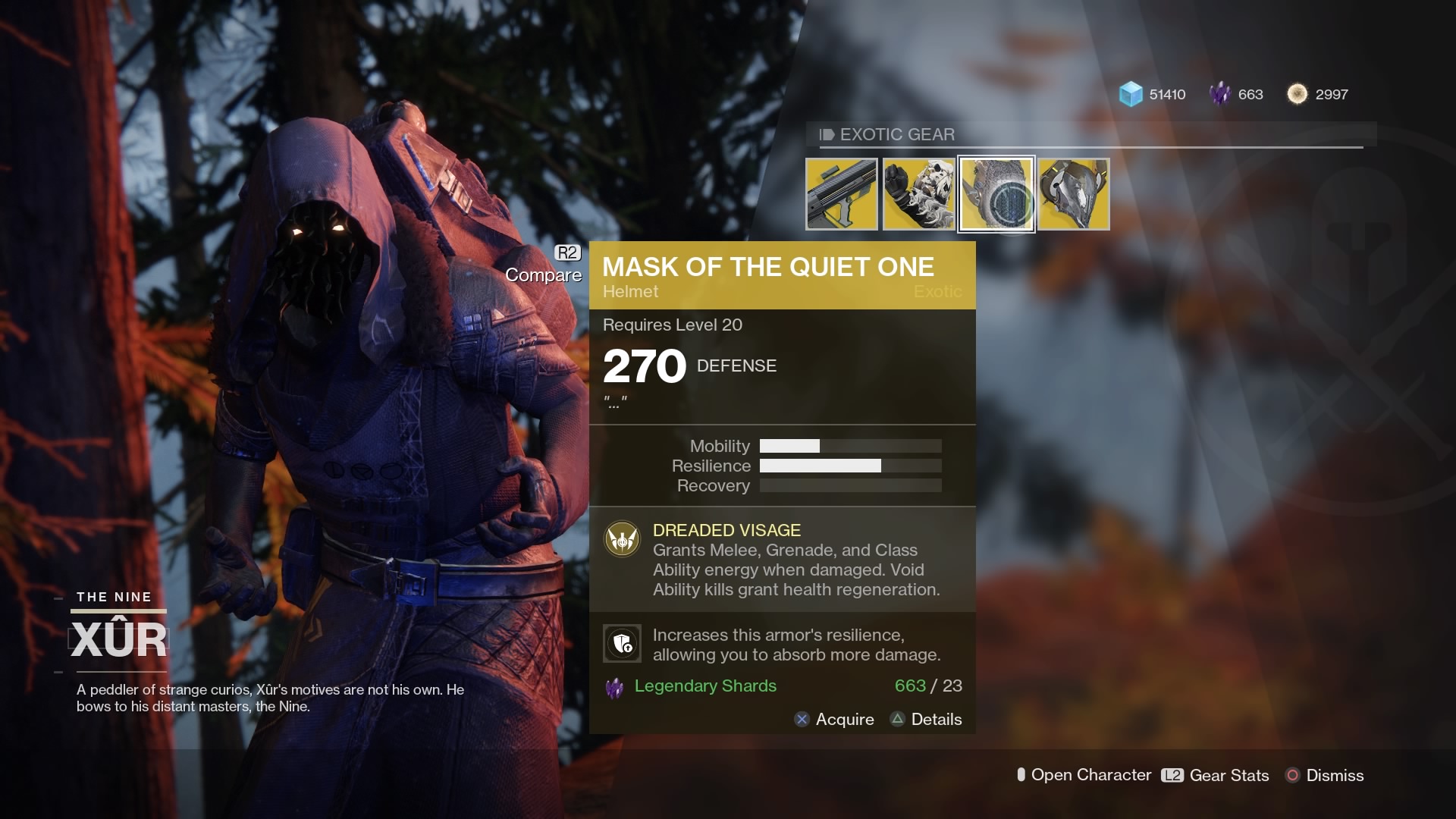 Mask of the Quiet One