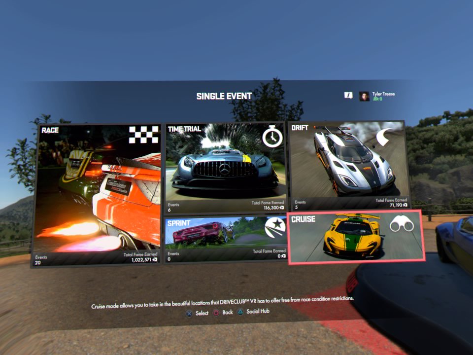 Driveclub VR