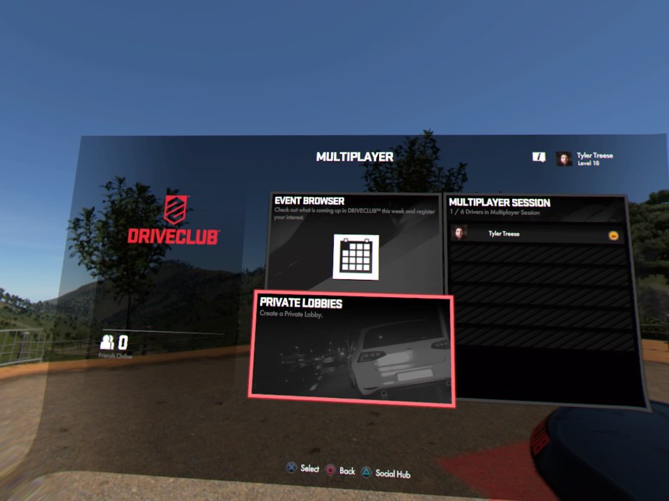 Driveclub VR