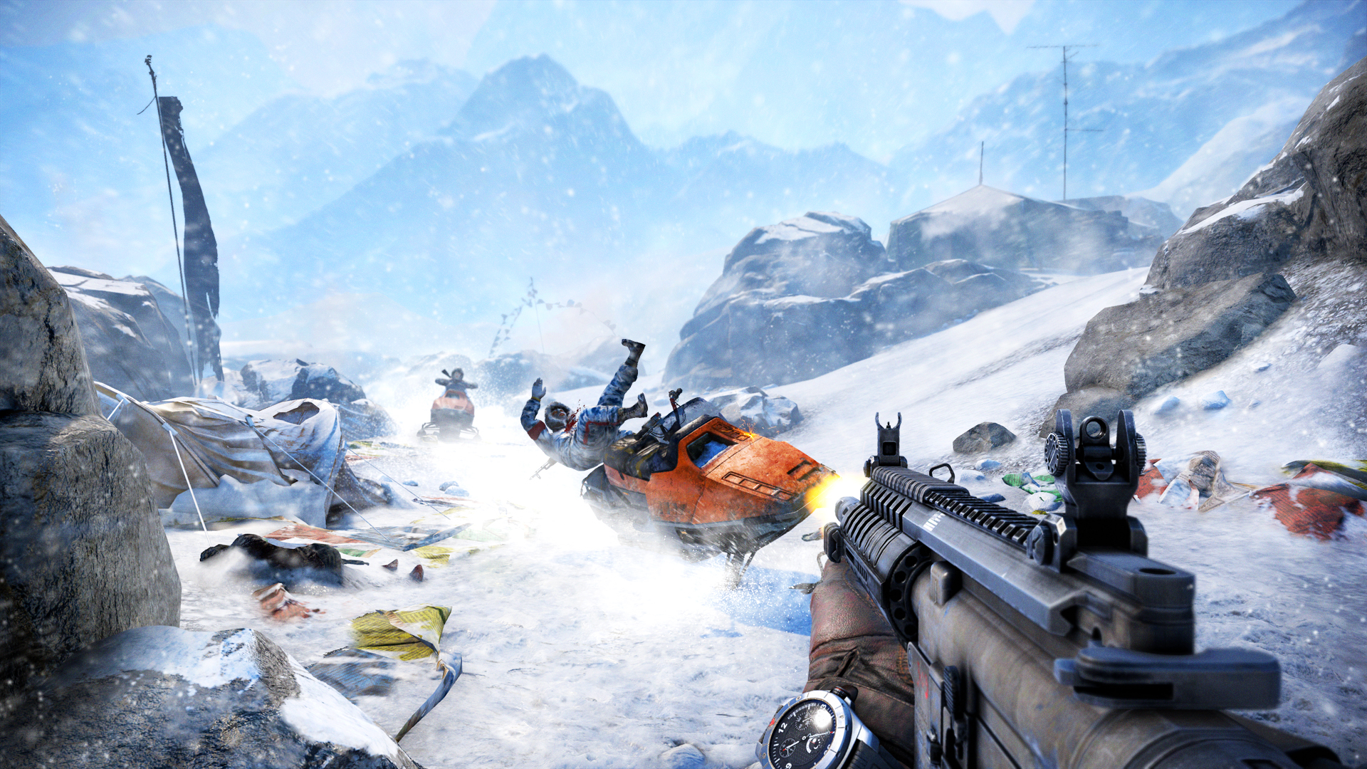 Far Cry 4 - Snowmobile