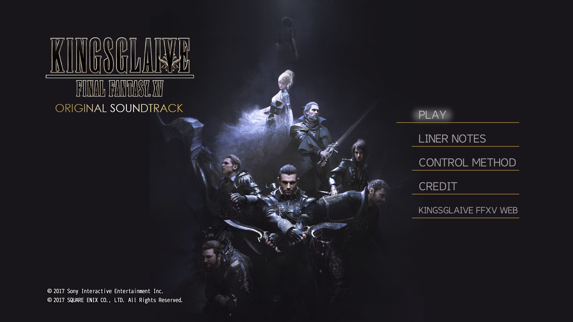 Kingsglaive Final Fantasy XV Soundtrack