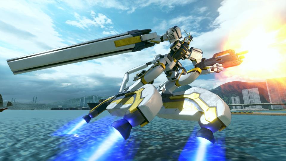 Gundam Versus Atlas Gundam DLC screenshots