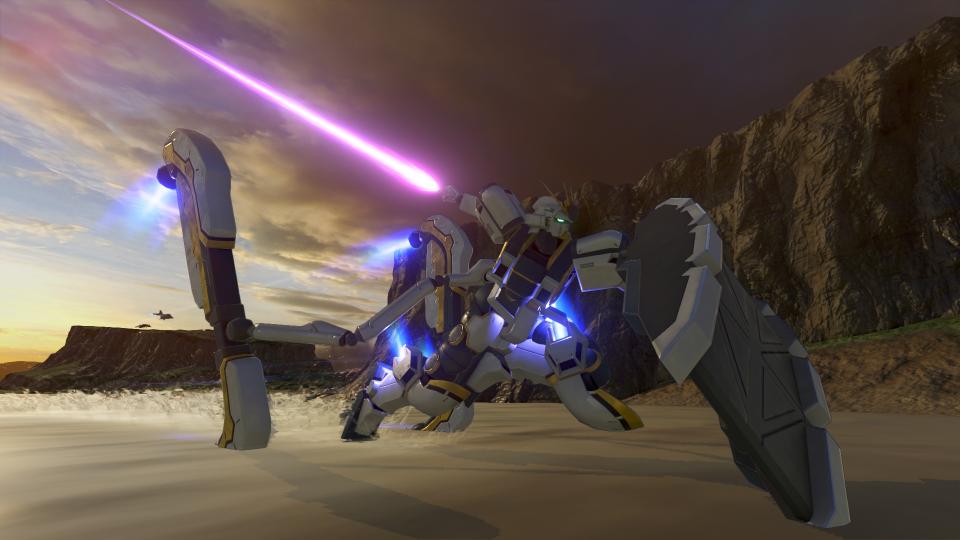 Gundam Versus Atlas Gundam DLC screenshots