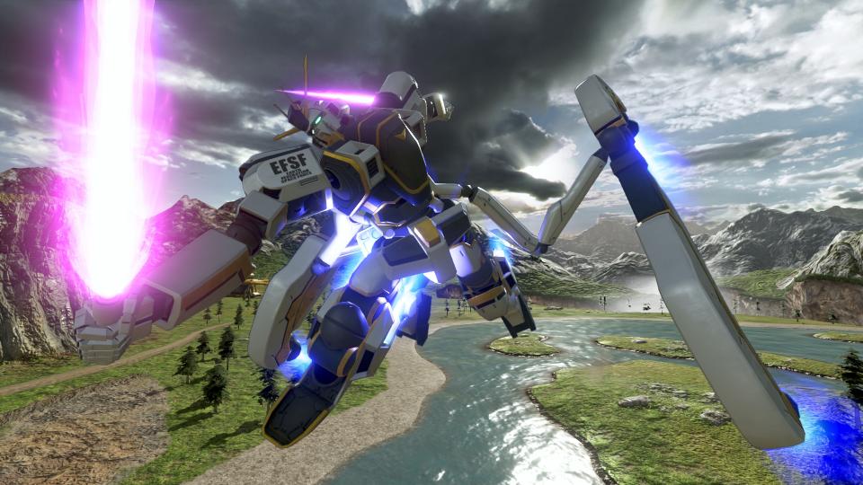 Gundam Versus Atlas Gundam DLC screenshots