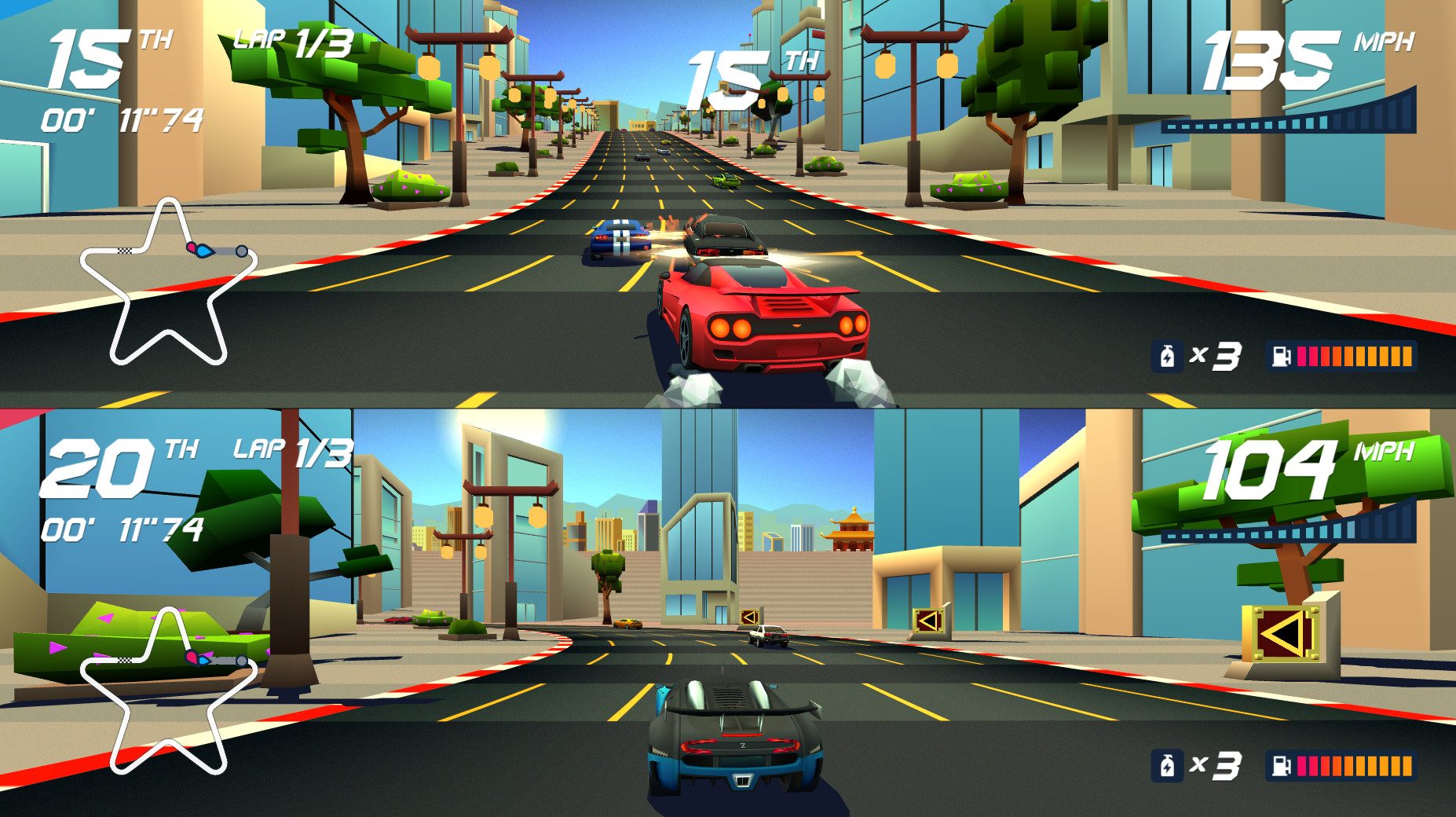 Split-Screen Racing