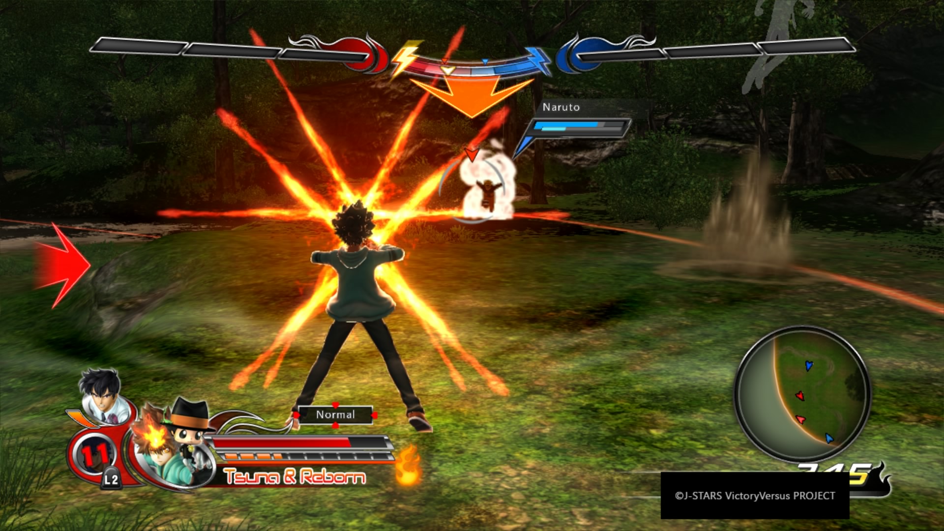 J-Stars Victory VS+ Screenshot