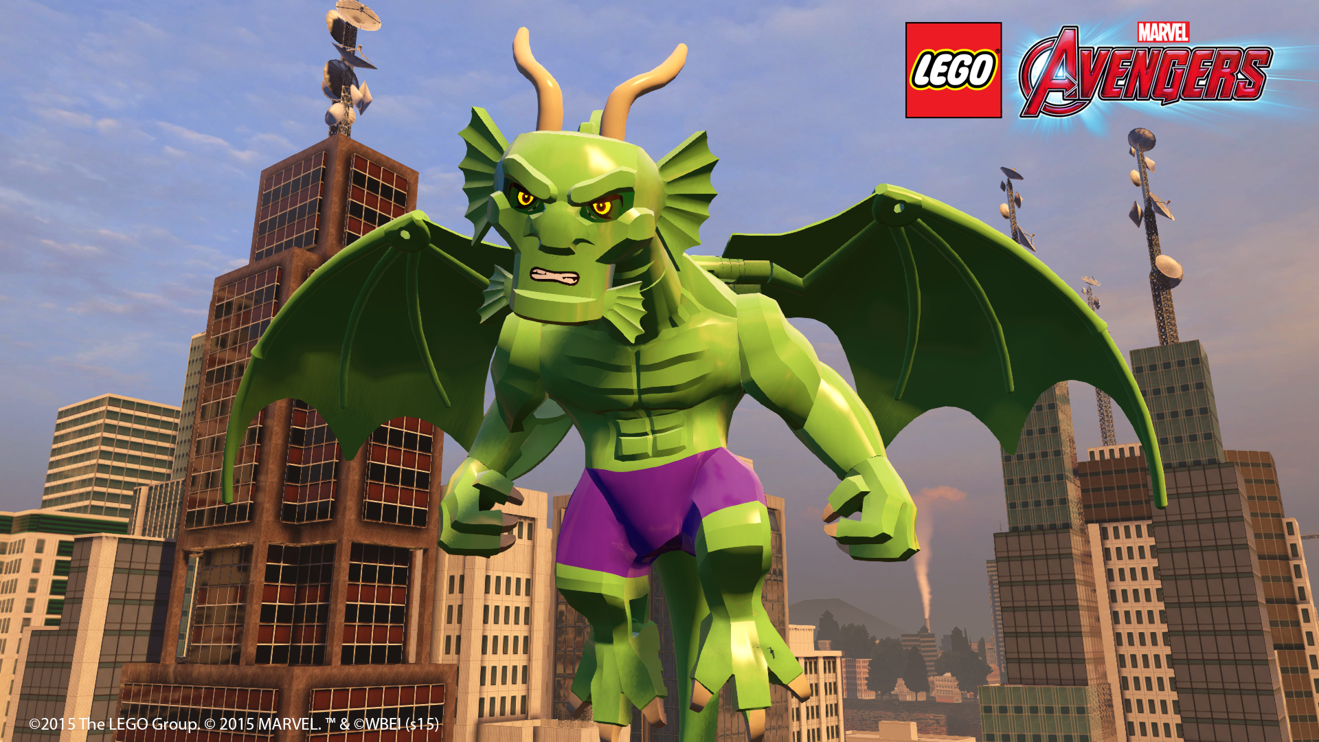 Lego Marvels Avengers Review Screen Fin Fang Foom