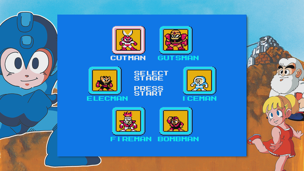 Mega Man Legacy Collection Border (Original)