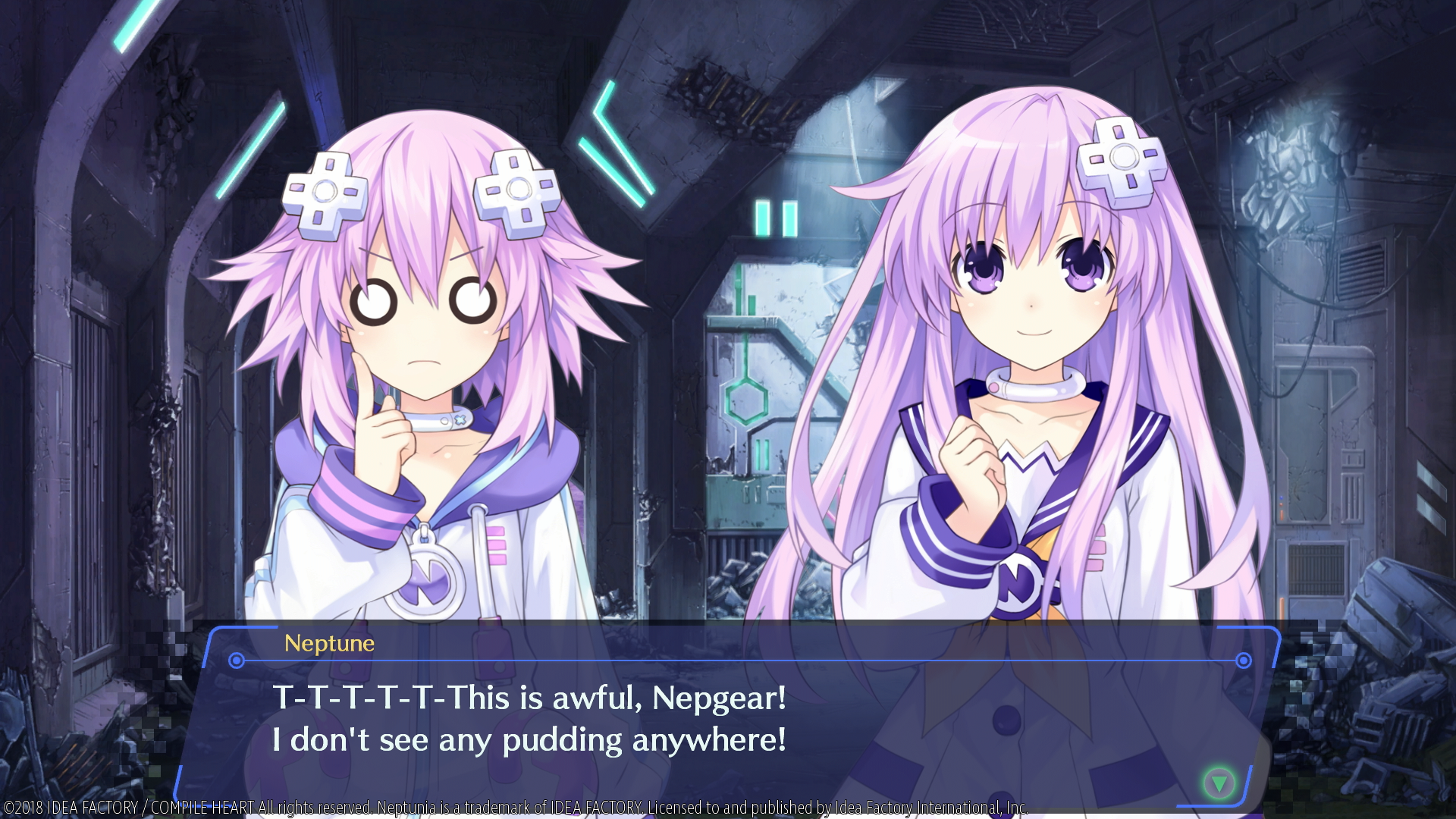 Megadimension Neptunia VIIR Funny Dialogue 1